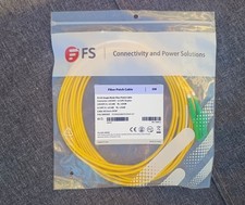 5 Meter OS2 LC UPC to LSH / E2000 APC Single Mode Duplex Fibre Patch Cable picture