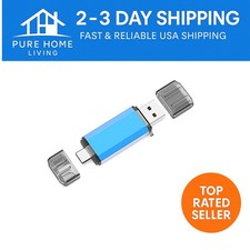 Compact 128GB USB C Flash Drive – Dual Interface Memory Stick for Smart Devices picture