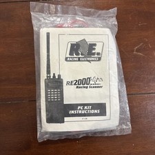 Racing Electronics Scanner Vintage PC Software With Cable RE2000 Alpha Sealed picture