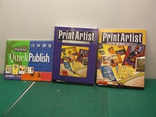3 Print Artist 4.0 Platinum Sierra Home Graphics Catalog & User's Guide Book 97 picture