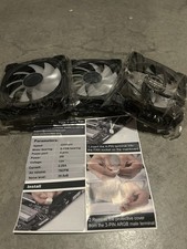 120mm ARGB PC Fans 2200RPM 75CFM,4pin PWM High Performance Case Fan picture