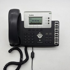 Yealink SIP-T26P IP VOIP phone power supply adapter 3 line HD 10 DSS 4 soft keys picture