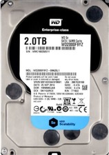 HARD DRIVE WD Se DATACENTER WD2000F9YZ 2TB 7200RPM 64MB SATA III 6G 3.5