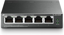 TP-Link TL-SG1005P 5 Port Gigabit Desktop Switch with 4 PoE+ Port 65W picture