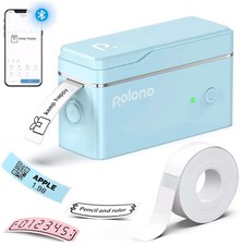 Portable mini Sticker Printer, Polono  P31S Wireless Mini Sticker Printer W Tape picture