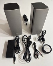 Bose Companion 20 Multimedia Speaker System w/ Control Pod, Cable Silver Tested picture