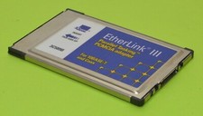 3Com Etherlink III Parallel Tasking PCMCIA Adapter Card *Used* 3C589B picture