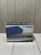 TRENDNET TFM-560X V.92 56K External Data Voice Fax Modem picture