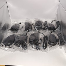 8 LOT - NEW Dell MS116t1 USB Optical Mouse w/ Scroll Wheel MS116 - Black Mice picture