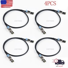 4Pcs SFF-8088 Male TO SFF-8088 Male External mini SAS to mini SAS Cable 1M 3.3ft picture