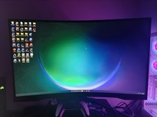Samsung Odyssey G7 240Hz 1ms Curved Gaming Monitor LC27G75TQSNXZA picture