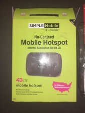 Simple Mobile Moxee 4G LTE Prepaid Mobile Hotspot Black picture