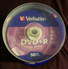 Verbatim Blank DVD+R 16X 4.7GB 6 x 50 Pack Spindles Bulk Wholesale Half Case 300 picture