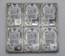 SAS-Lot of 6 HGST HUS724030ALS640 3TB 7.2K SAS 3.5