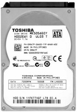 HARD DRIVE TOSHIBA MK5056GSY 500GB 7200RPM 16MB SATA II 2.5'' picture