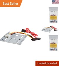 StarTech 2.5in to 3.5in Solid Metal SSD Bracket, TAA, SATA BRACKET25SAT picture