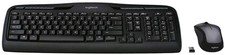 Logitech MK335 Quiet Wireless Keyboard Mouse Combo Black/Silver 920-008478 picture