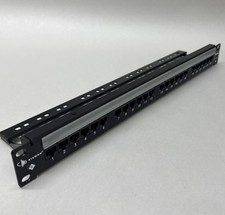 Siemon HD6‑24 High‑Density 24‑Port Flat Cat6 Panel • 1U Rack, Punchdown Cat6 picture