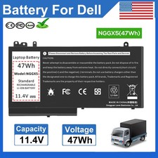 LOT NGGX5 Battery For Dell Latitude E5270 E5470 E5570 Precision 15 3510 P84F001 picture