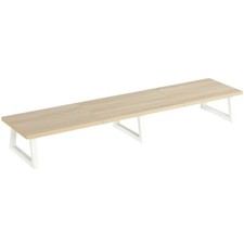 42 inch Large Dual Monitor Riser, Desk Organizer Stand for TV Laptop. picture