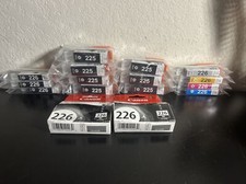 16 New Assorted ink cartridges Miss Deer 226 225 Black Gray Yellow Blue Magenta picture