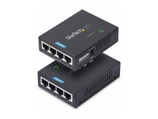 StarTech POEINJ4GUS 4-Port Gigabit PoE+ Injector 120W picture