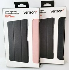 Verizon Folio Case w/ Screen Protector for Lenovo Tab 4 8 Plus picture