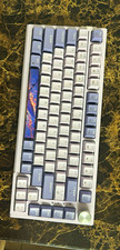 AJAZZ AK832 Pro Wireless/USB Mechanical Illuminated Keyboard Gray/White QWERTY picture