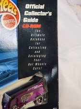 Hot Wheels Collector's Guide CD ROM With VW Interactive Drag Bus Purple UNOPENED picture