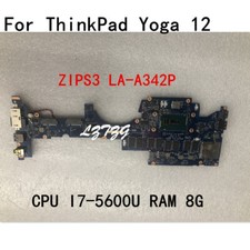 Orig Motherboard for Lenovo ThinkPad YOGA 12 Laptop LA-A342P I7-5600U 8G 01AY530 picture