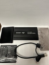 WOWPC PC  500 GB External Drive With Case Cable W/USB A & USB C New Sealed  picture