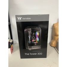 Thermaltake The Tower300 Black Micro-ATX PC Case CA-1Y4-00S1WN-00 Tempered Glass picture
