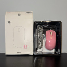 BenQ Zowie S2 DIVINA Edition Pink Gaming Mouse Rare Discontinued picture
