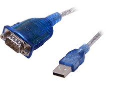 C2G Model 26886 1.5 ft. USB to DB9 Serial RS232 Adapter Cable picture