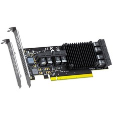 GLOTRENDS ST538 8-Port SFF-8643 to PCIE 3.0 X16 Adapter Card with PEX8749... picture