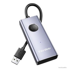 Metal USB Mouse Jiggler Mover On Off Switch Plug Play Driver Free Prevent picture