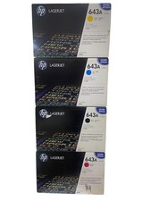 Original HP 643a toner set Q5950a q5951a q5952a q5953a New picture