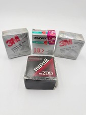 Vintage 3.5” Floppy Disk / Diskette Lot – 3M, Memorex & Maxell picture