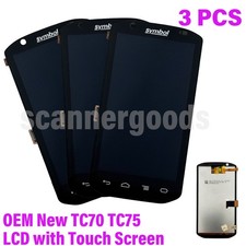Lot of 3 OEM New Symbol TC70 TC75 LCD Digitizer with Touch Screen picture