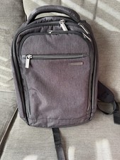 Samsonite Modern Utility Mini Laptop Backpack Charcoal Work Travel Compact picture