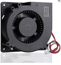 GDSTIME Brushless Radial Blower Fan High Speed 24V DC Centrifugal Fan 120mm picture