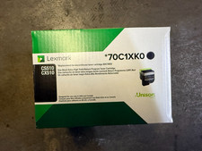 Lexmark 70C1XK0 Black High Yield Toner Cartridge New in Box picture