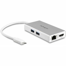 StarTech DKT30CHPDW USB-C Multiport Adapter 4K HDMI GbE Silver picture