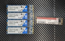 Lot of 5x 500GB / 512GB M.2 SATA SSDs - WD Blue & UDStore picture
