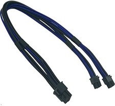 Dual Mini 6 Pin to 8 Pin PCI Express Video Card Power Adapter Cable for Mac Pro picture