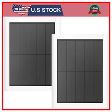 Ring Solar Panel 2nd Gen 2-Pack for Stick Up and Spotlight Cam White 12ft Cable picture