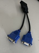 Lightweight Black Head Reusable VGA Adapter Cable Shop Store Appliance picture