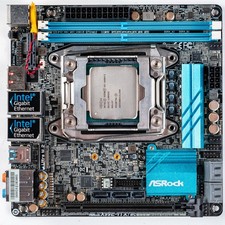 ASRock X99E-ITX/ac LGA2011-3 Mini ITX X99 Motherboard DDR4 Xeon Dual LAN M.2 picture