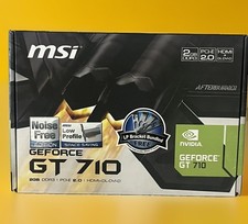 MSI Gaming GeForce GT 710 2GB GDRR3 64-bit HDCP Support DirectX 12 picture