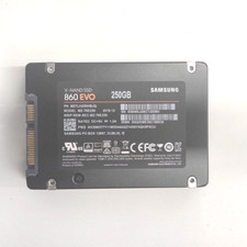 Lot of 3 Samsung V-NAND 860 EVO 250GB Internal SSD 2.5